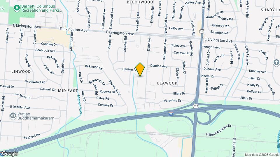 1646 Carstare Dr Map and Location Details