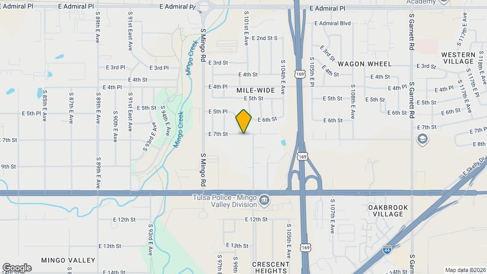 9906 E 7th St Map and Location Details