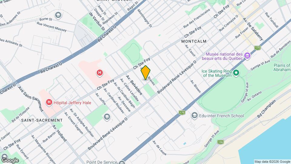 840 Père-Marquette Rue Map and Location Details