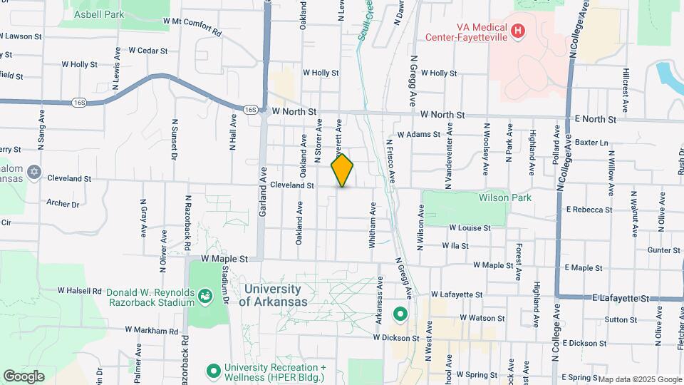 688 N Leverett Ave Map and Location Details