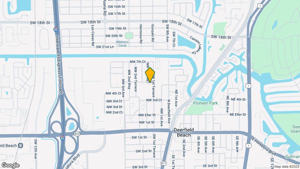 442 NW 1st Way Map and Location Details