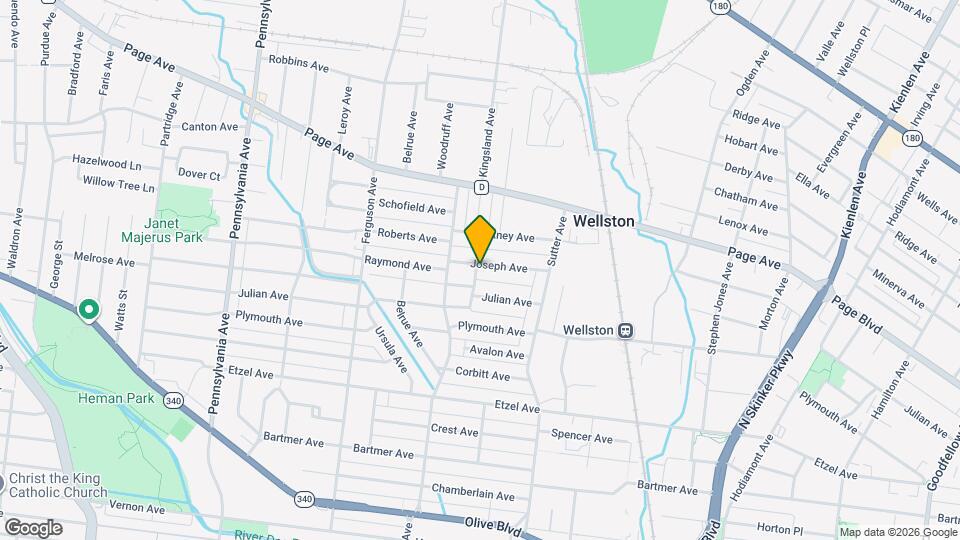 6546 Joseph Ave Map and Location Details