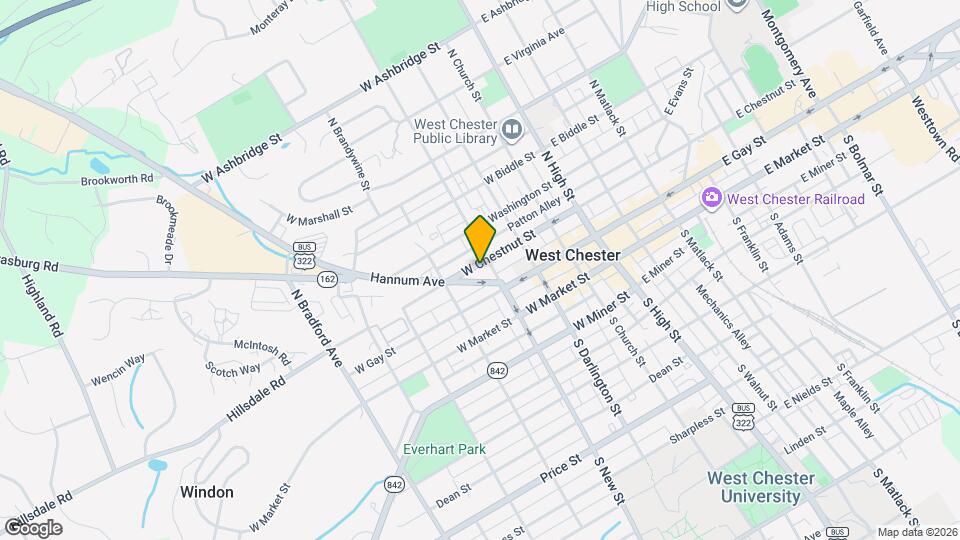 314 W Chestnut St, Unit 314 W. Chestnut St Mapa y Detalles de la Ubicación
