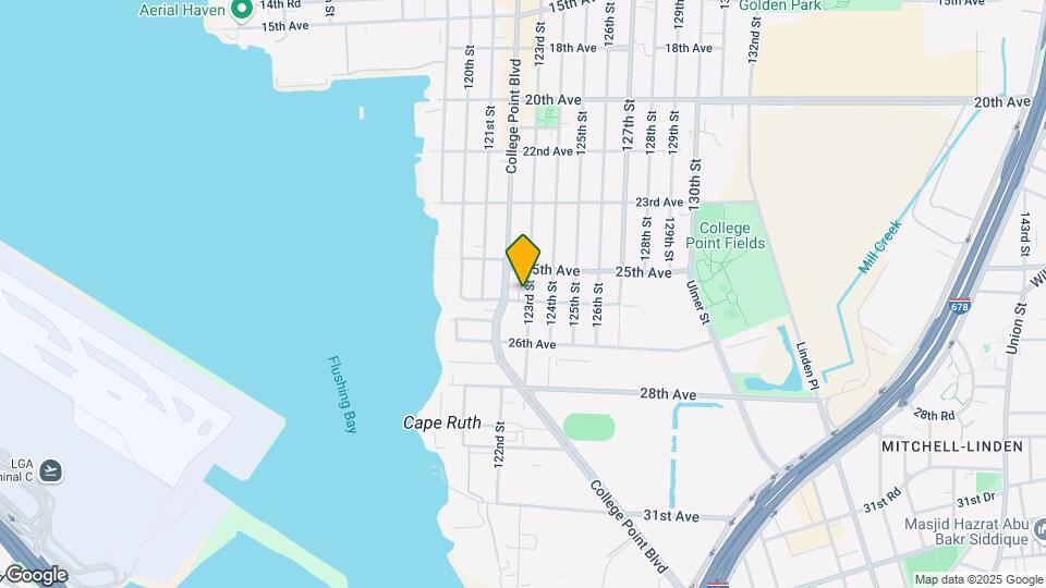 122-15 25th Rd Map and Location Details