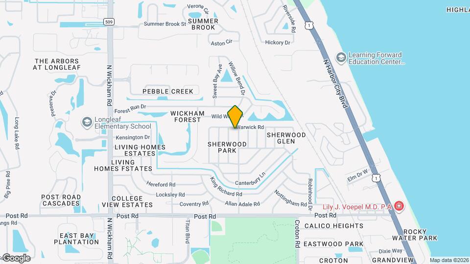 4406 Sherwood Blvd Map and Location Details