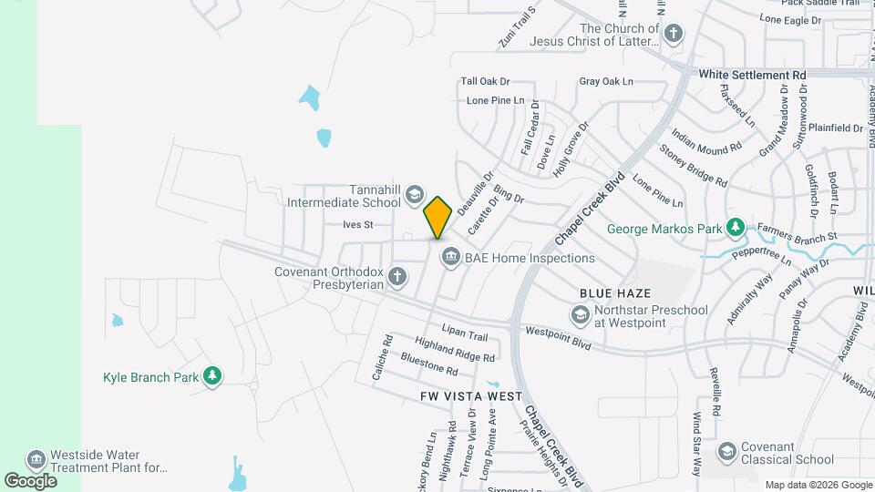 10721 Deauville Dr Map and Location Details