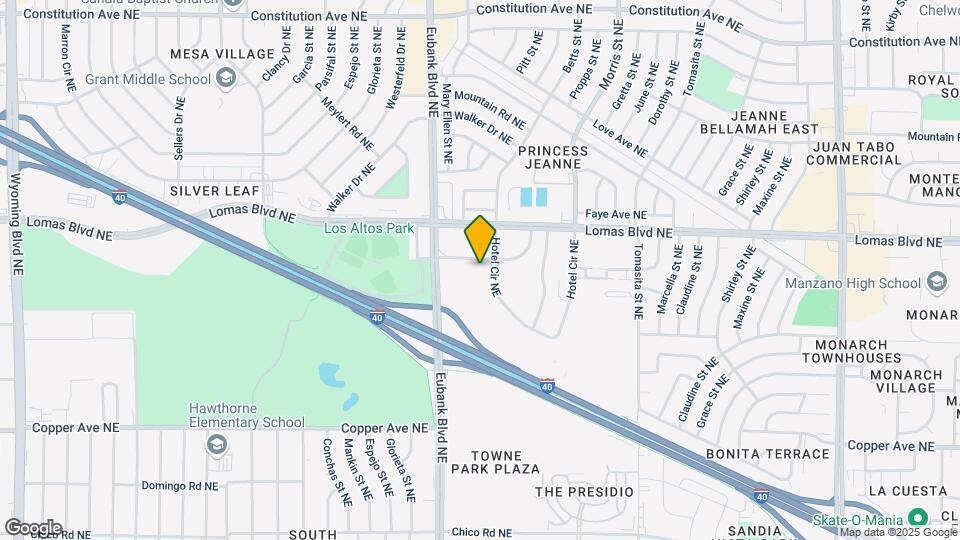 Los Altos Lofts Map and Location Details