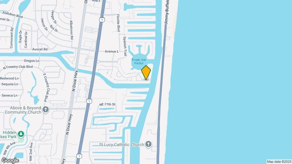 580 Admirals Way Map and Location Details