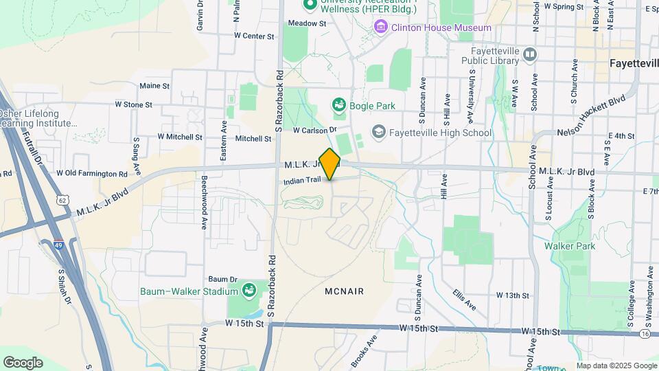 1149 Indian Trail Map and Location Details