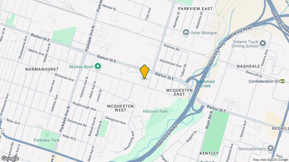 385 Melvin Ave Map and Location Details