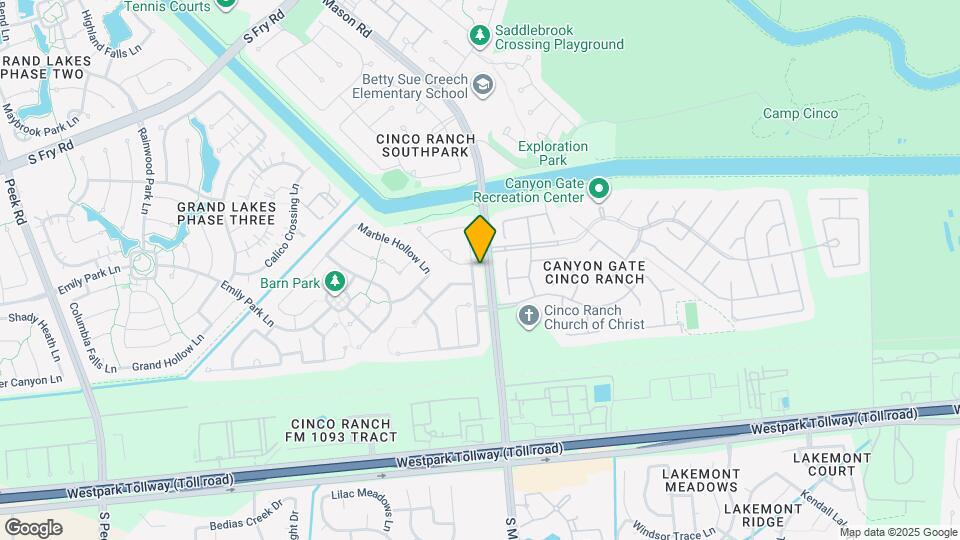 6403 Faulkner Ridge Dr Map and Location Details