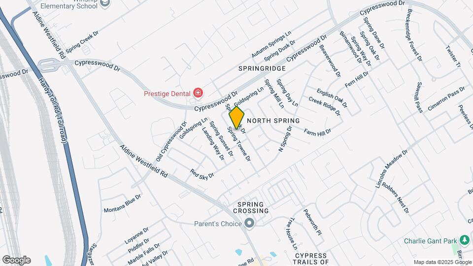 24118 Spring Towne Dr Mapa y Detalles de la Ubicación
