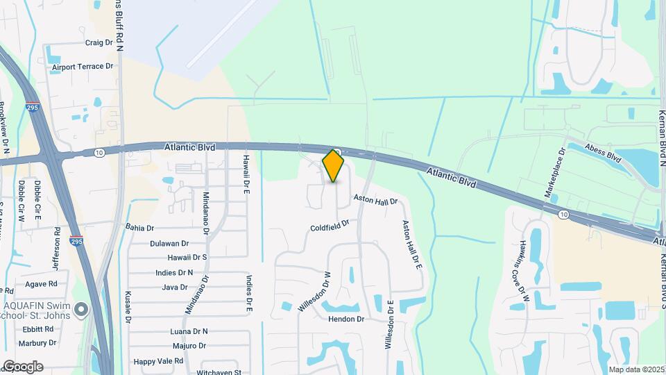 1658 Hudderfield Cir W Map and Location Details