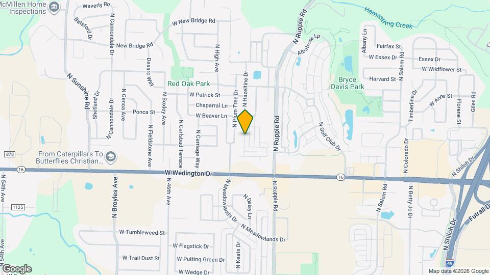 1276 N Sicily Ln, Unit 1 Mapa y Detalles de la Ubicación