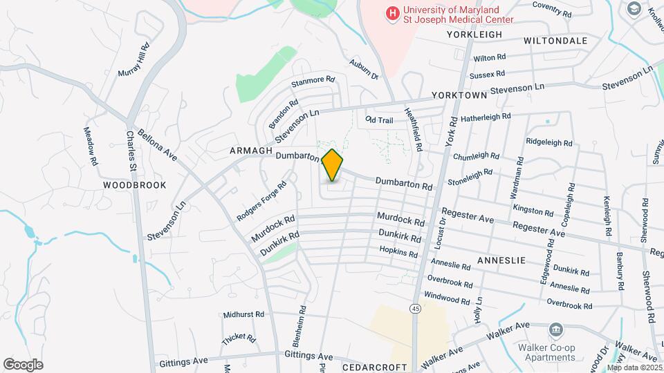111 Glen Argyle Rd Mapa y Detalles de la Ubicación