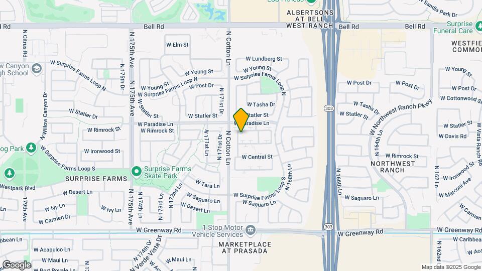 17041 W Rimrock St Mapa y Detalles de la Ubicación