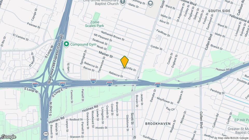 3803 Goodhope St Mapa y Detalles de la Ubicación