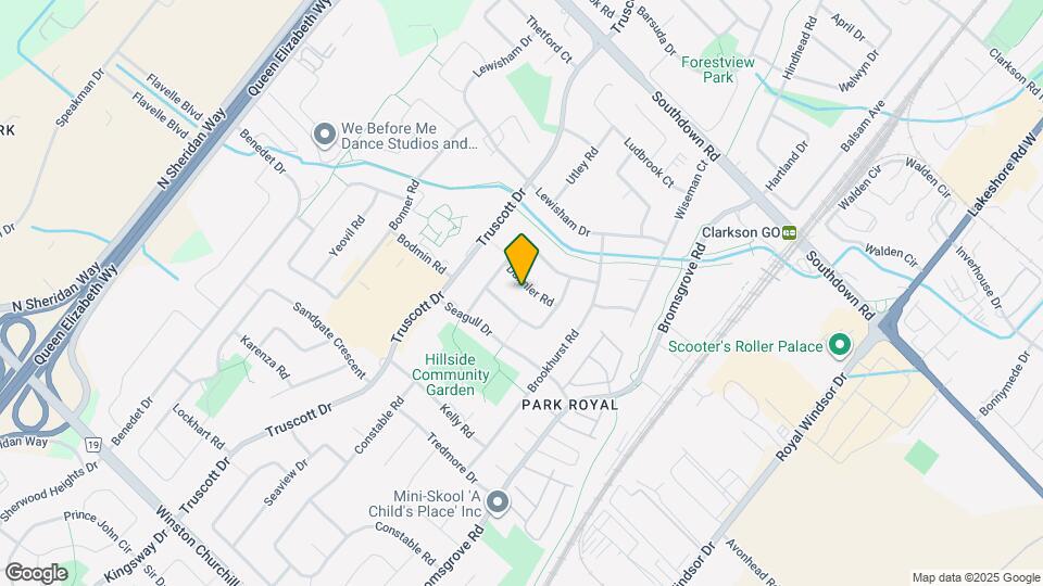 1312 Daimler Rd Map and Location Details