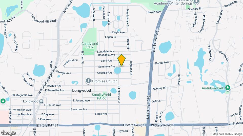 810 Seminole Ave Map and Location Details