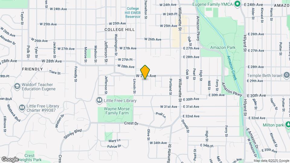 2925 Charnelton St Map and Location Details