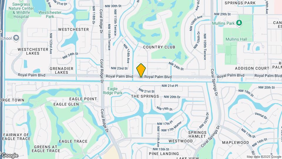 11250 Royal Palm Blvd Map and Location Details
