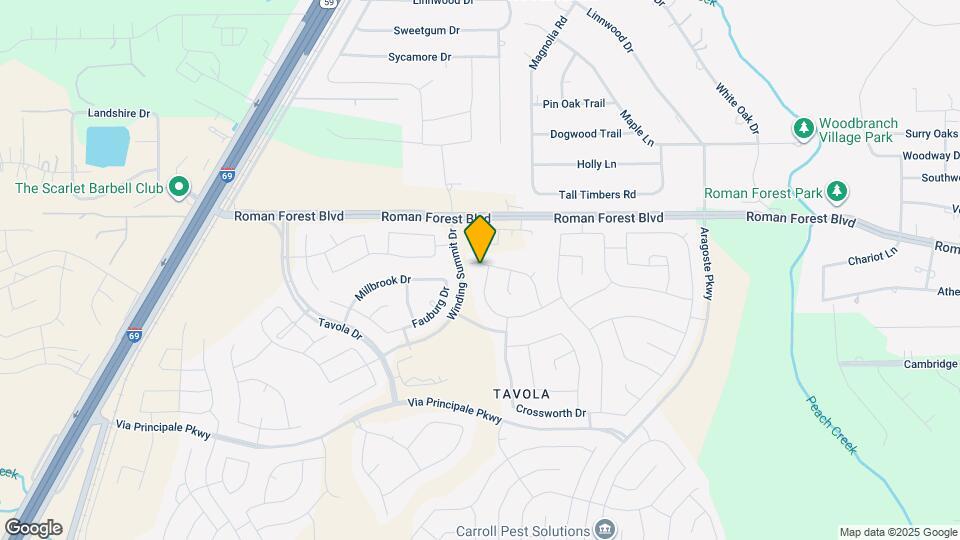 23613 Alder Branch Ln Map and Location Details
