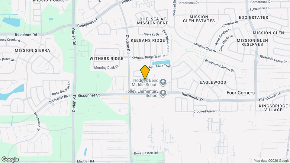 16606 Cold Harbor Ln Map and Location Details