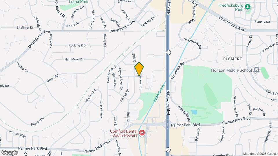 2120 Heathercrest Dr, Unit 2 Map and Location Details