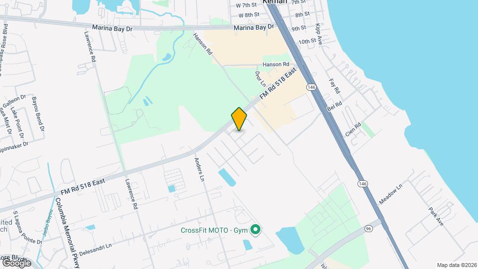 622 Oak Hill Dr Map and Location Details