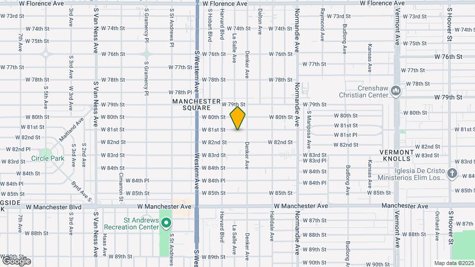 1622 W 81st St Map and Location Details