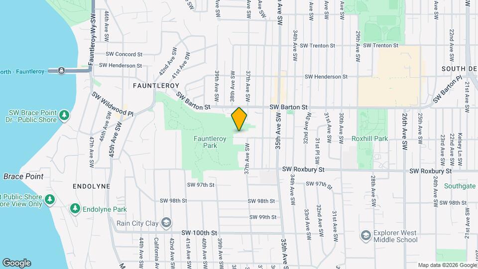 3716 SW Cambridge St Map and Location Details