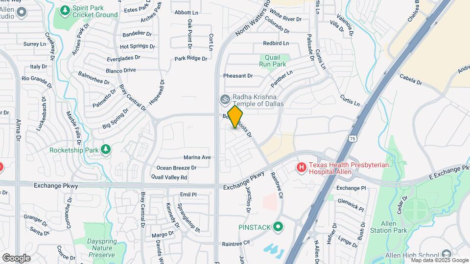 1025 Featherglass Ln Map and Location Details