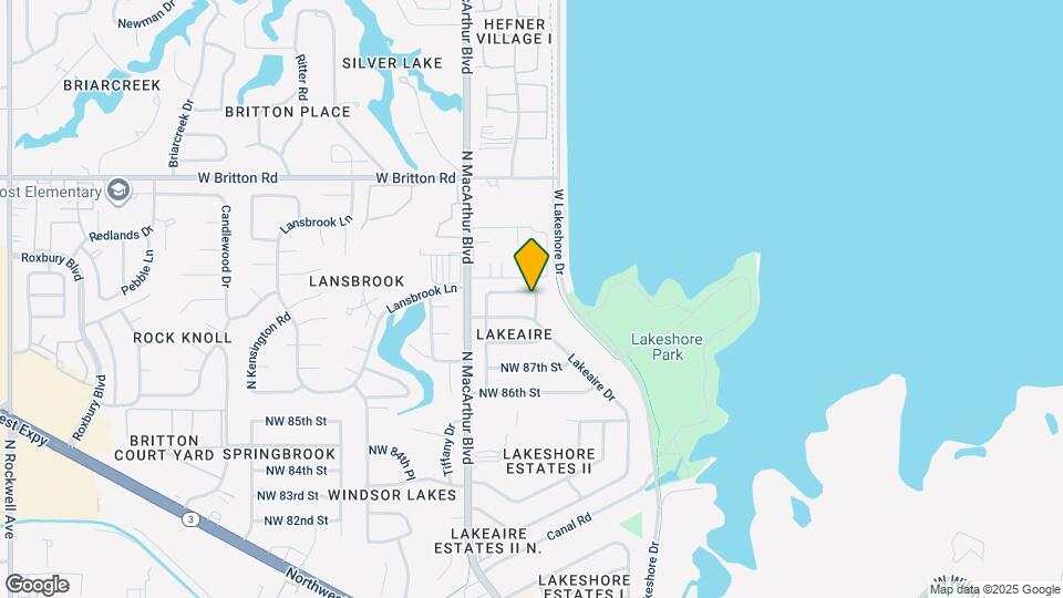 9009 Lakeaire Dr Map and Location Details