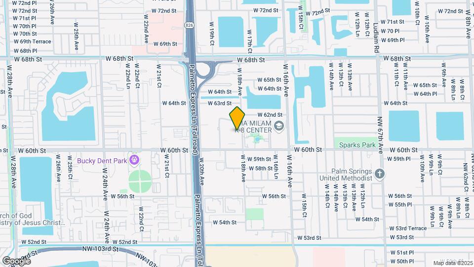 6070 W 18th Ave Map and Location Details