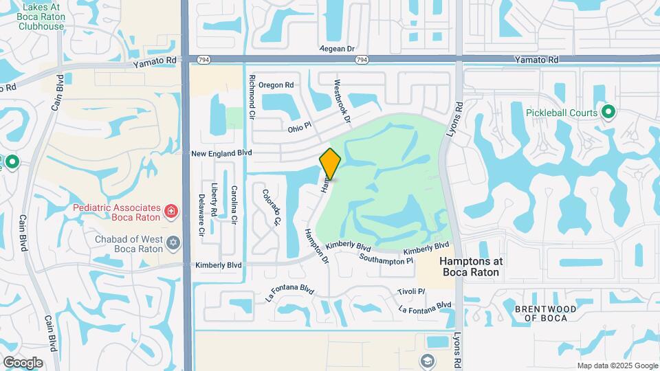 19508 Hampton Dr Map and Location Details