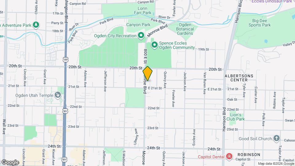 2070 Monroe Blvd Map and Location Details