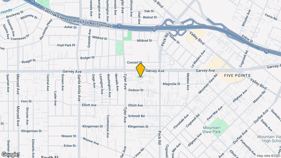 2818 Consol Ave Map and Location Details