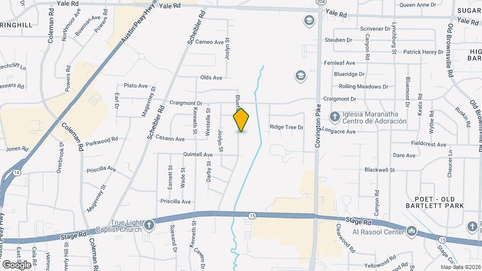 3188 Bluefield St Map and Location Details