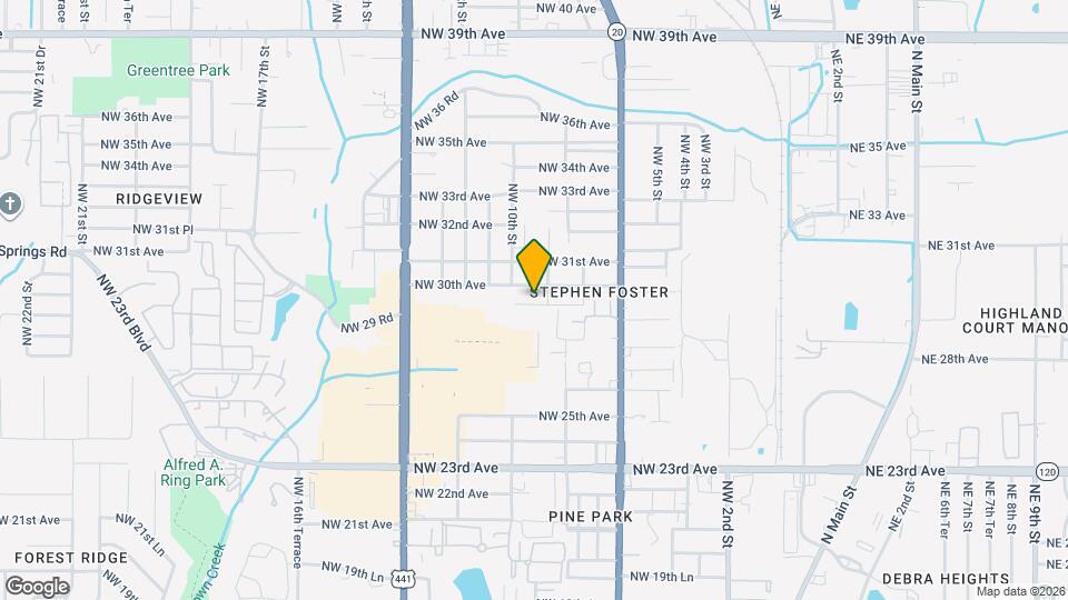 910 NW 29th Pl Map and Location Details