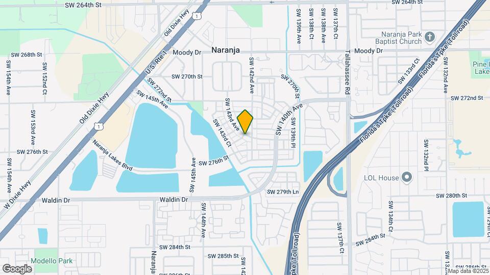 14260 SW 275th St Map and Location Details