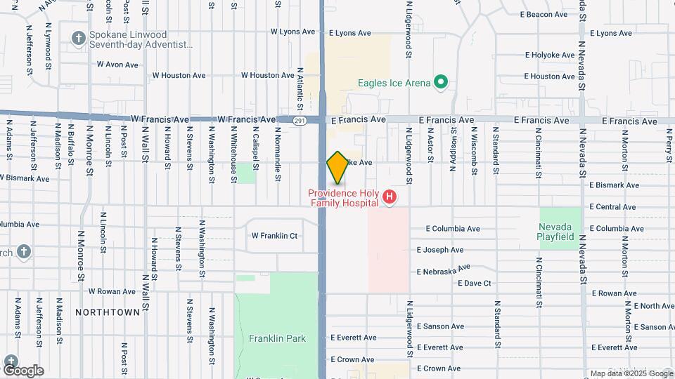 5917-5927 N Ruby St Map and Location Details