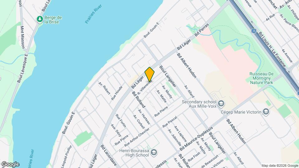 6348 Villeneuve Rue Map and Location Details