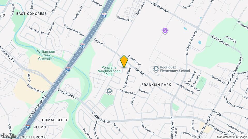 5105 Pepper Ln Map and Location Details