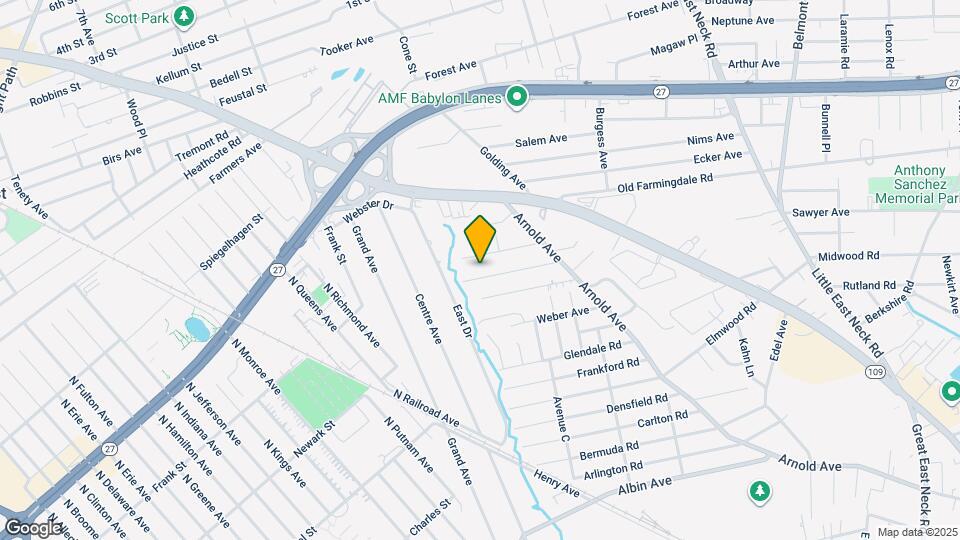 851 Brook St Map and Location Details