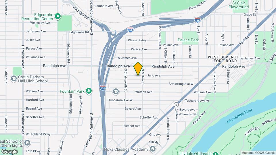 934 Juno Ave Map and Location Details