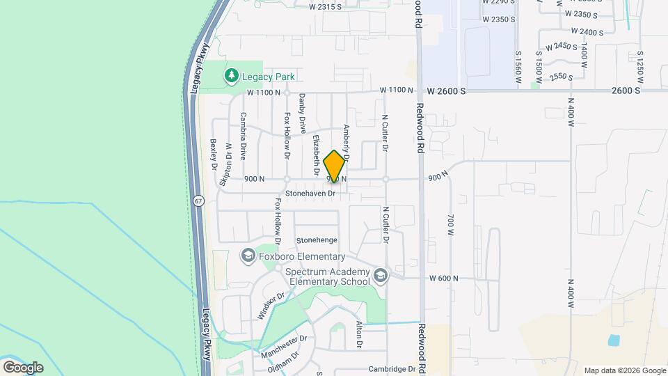 928 W Stonehaven Dr Map and Location Details