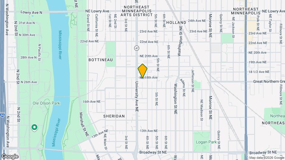 346 18th Ave NE Mapa y Detalles de la Ubicación