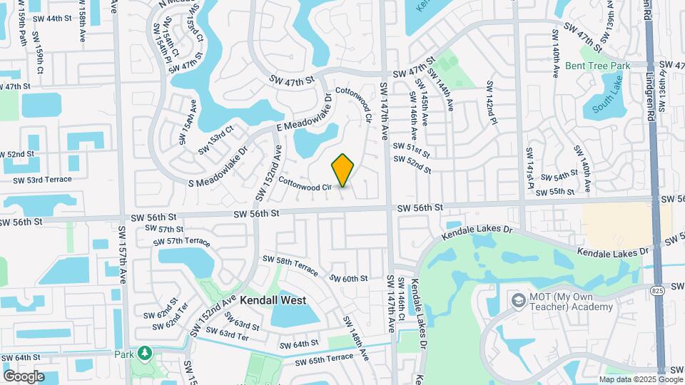 5435 SW 148th Pl Mapa y Detalles de la Ubicación