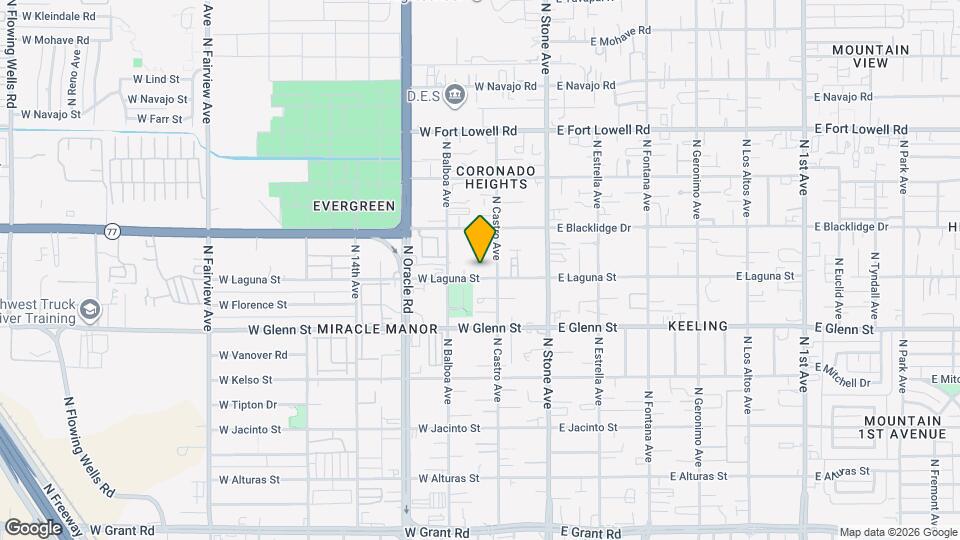 224 W Laguna St Map and Location Details