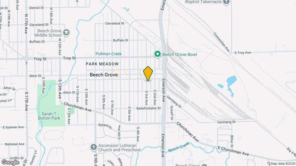 61 S 3rd Ave Map and Location Details